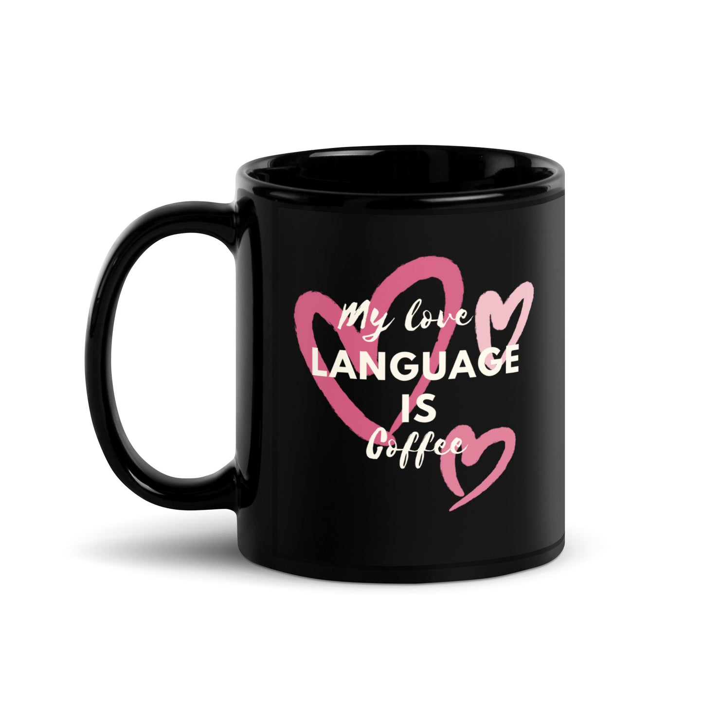 Black Glossy Mug