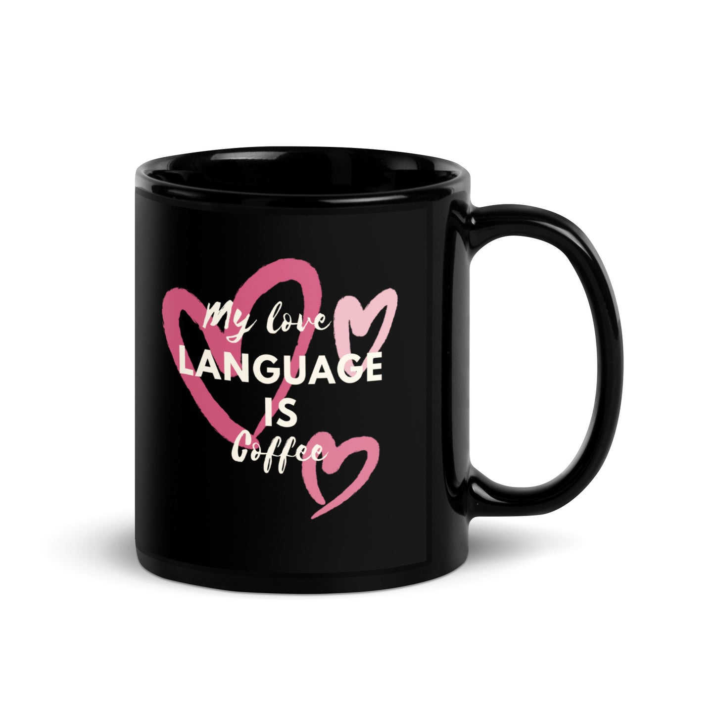 Black Glossy Mug