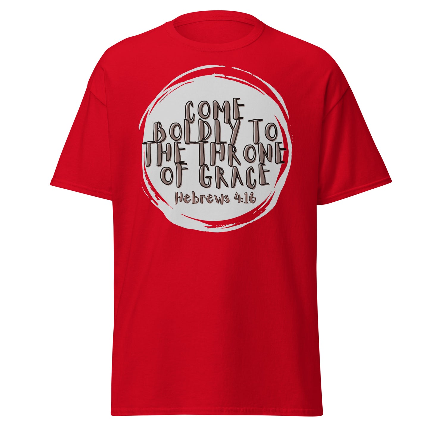 "Come boldly to the throne of Grace" - Men's classic tee