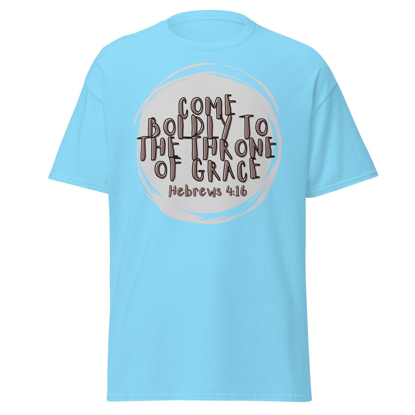 "Come boldly to the throne of Grace" - Men's classic tee