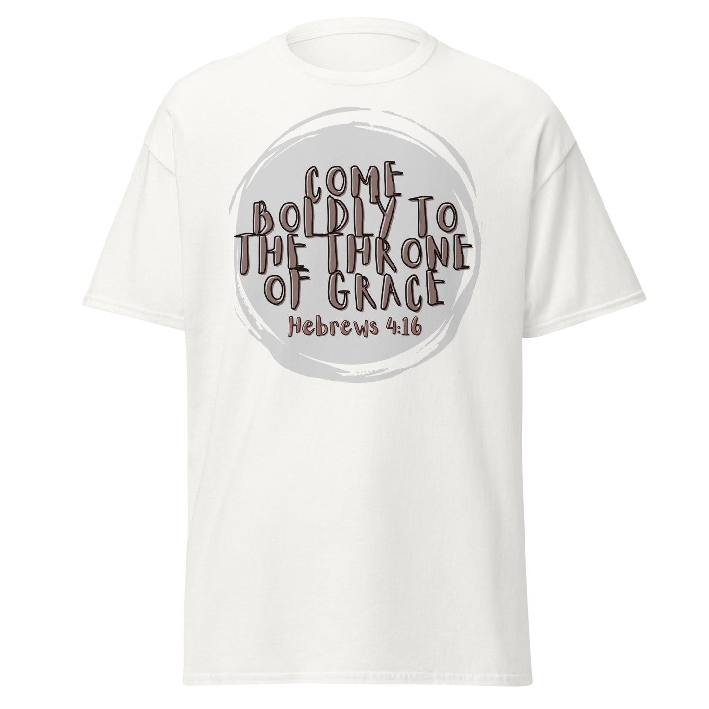 "Come boldly to the throne of Grace" - Men's classic tee