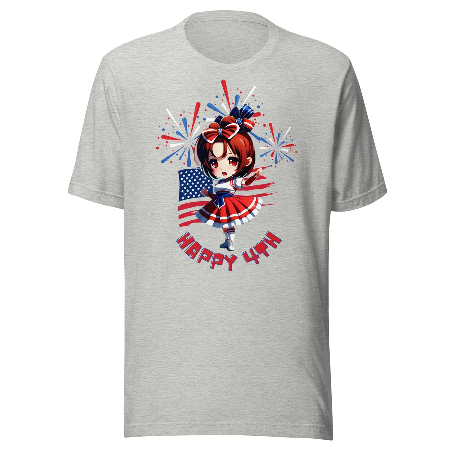 "Happy 4th" - Unisex t-shirt