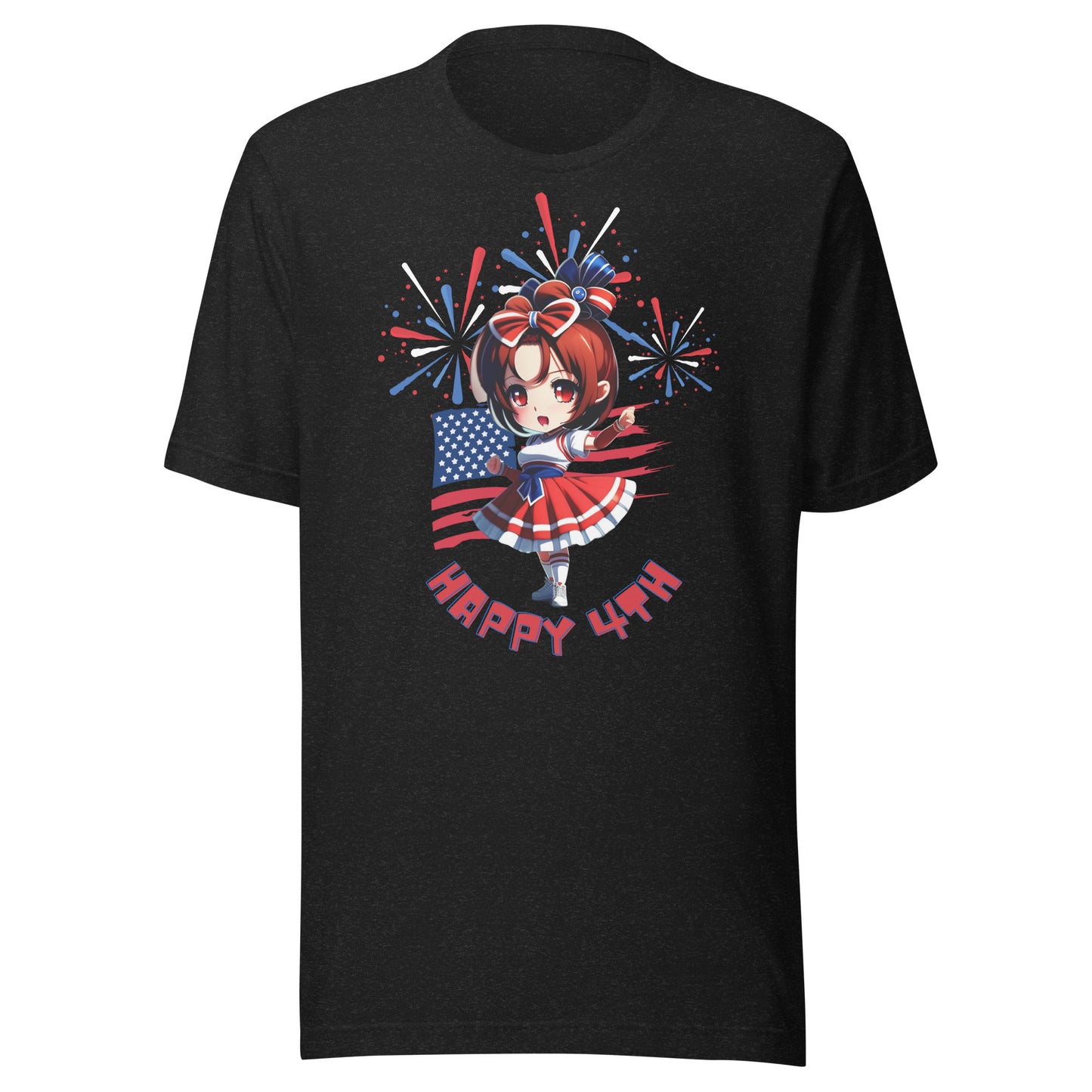 "Happy 4th" - Unisex t-shirt