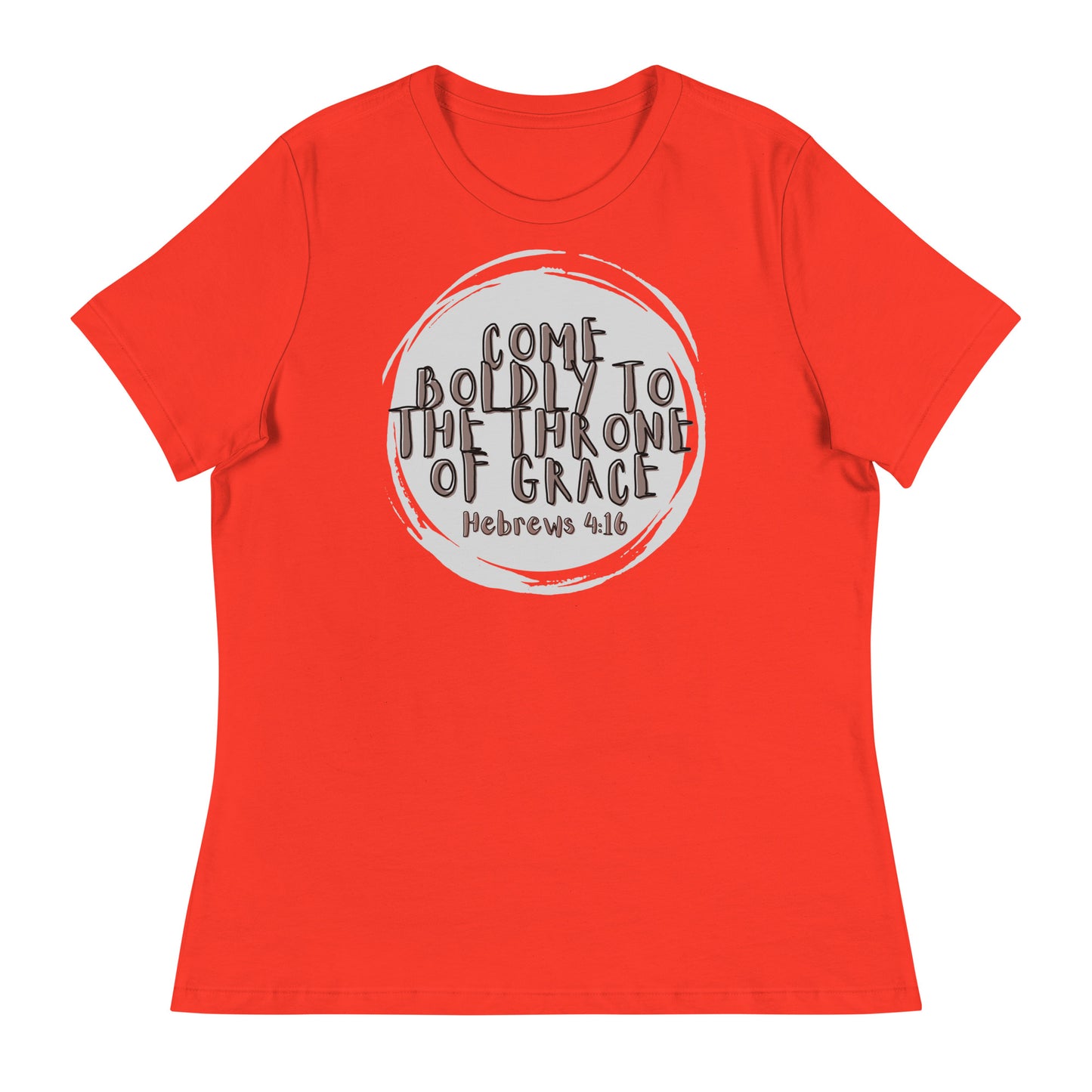 "Come boldly to the throne of Grace" - Women's Relaxed T-Shirt